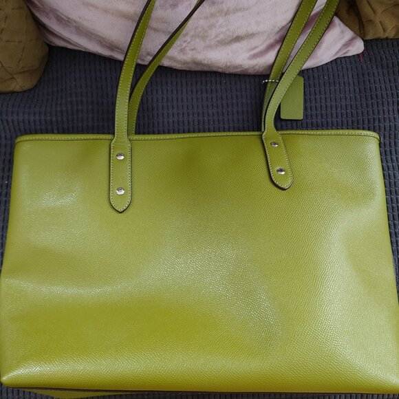 Coach Crossgrain City Zip Tote - Picture 7 of 13